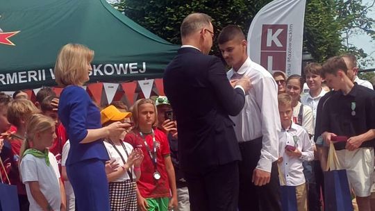 Medal dla bohatera z Orzesza!