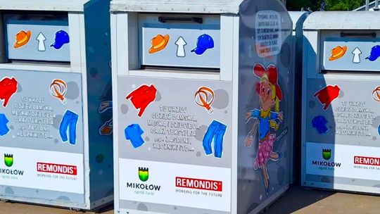 Nowe kontenery na odzież już w Mikołowie