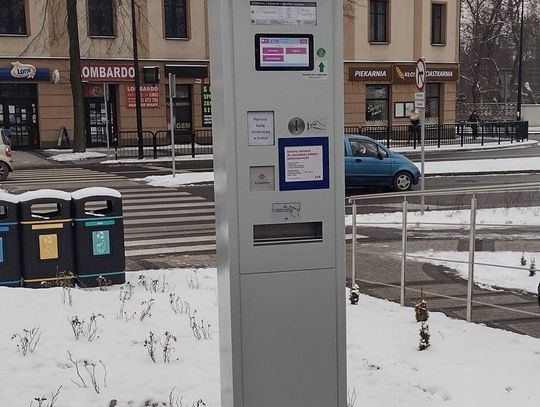 Automat w Mikołowie - słoneczny, dotykowy, pierwszy w Polsce
