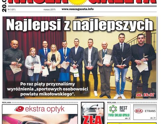 E-wydanie "Nasza Gazeta" - marzec 2017