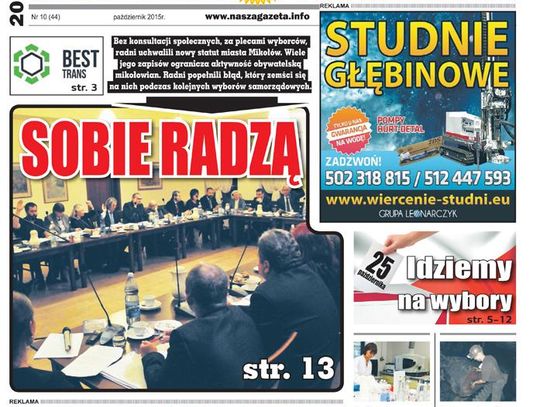 E-wydanie "Nasza Gazeta" - październik 2015