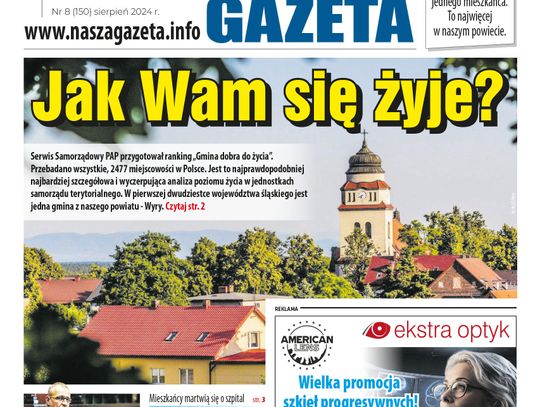 E-wydanie "Nasza Gazeta" - sierpień 2024