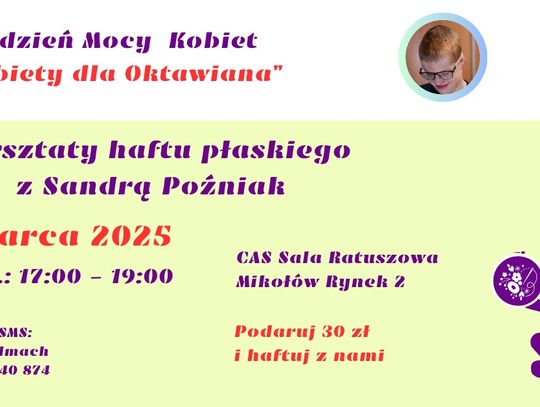 Haftują dla Oktawiana