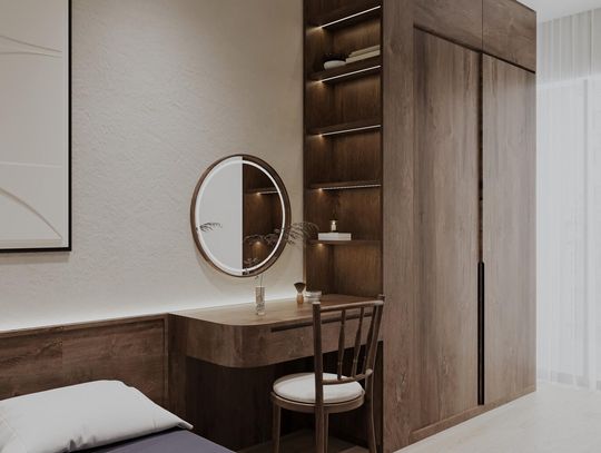 Jak dopasować brązową szafę do koloru ścian?