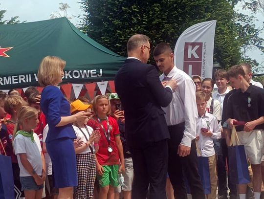 Medal dla bohatera z Orzesza!