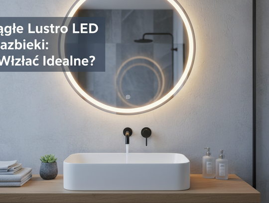 Okrągłe Lustro LED do Łazienki: Jak Wybrać Idealne?