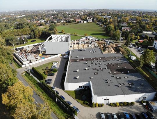 Trwa rozbudowa jedynej w Europie, łaziskiej fabryki konsumenckich pamięci komputerowych marki Goodram.