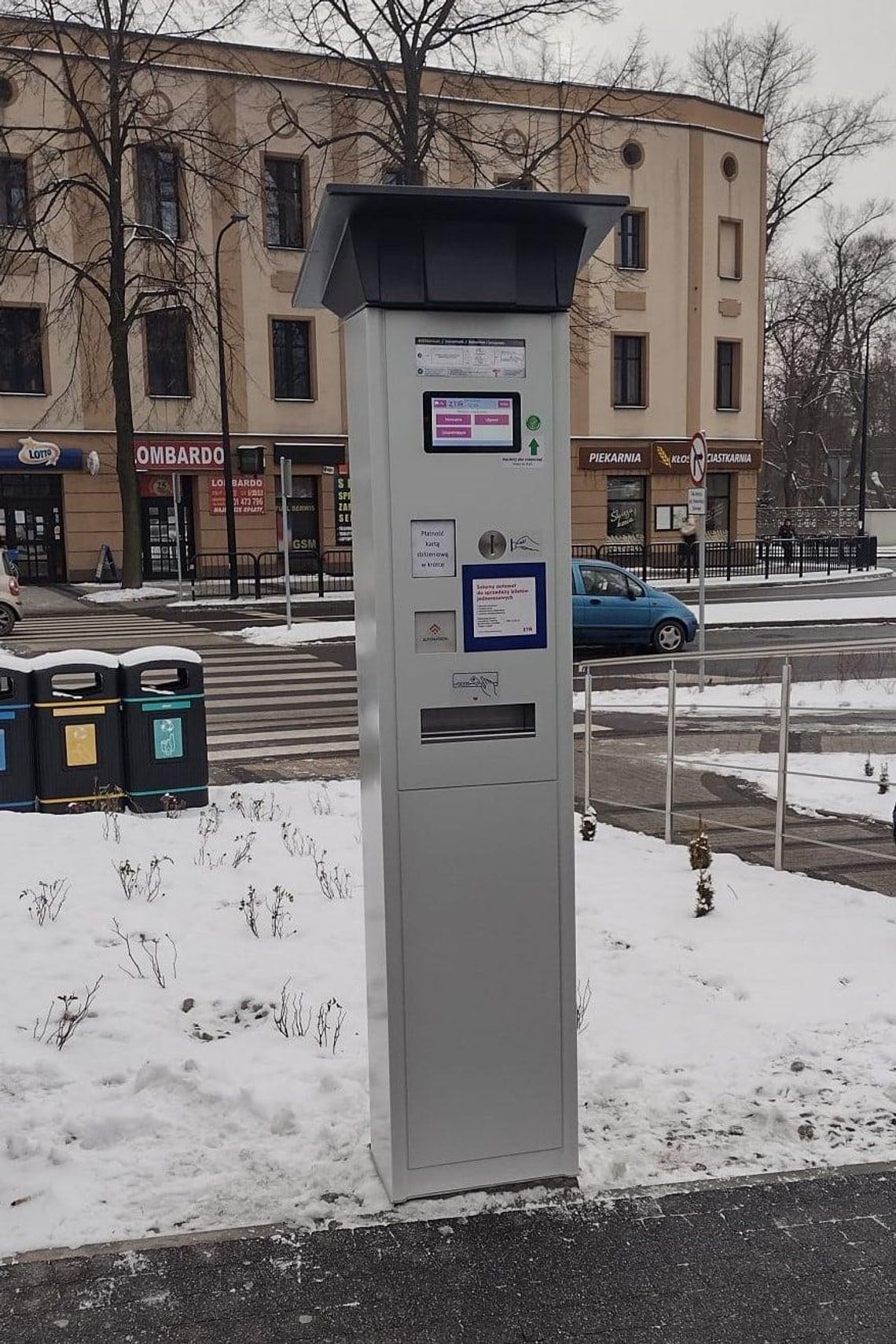 Automat w Mikołowie - słoneczny, dotykowy, pierwszy w Polsce