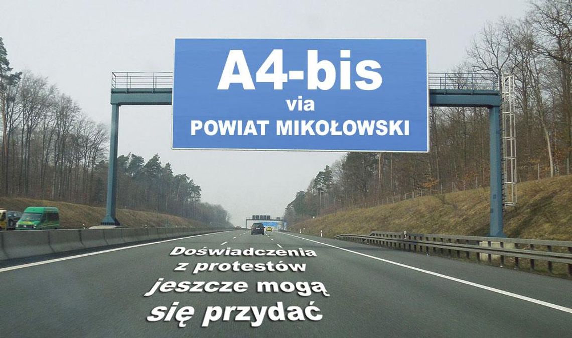 Autostrada A4-bis przetnie powiat mikołowski