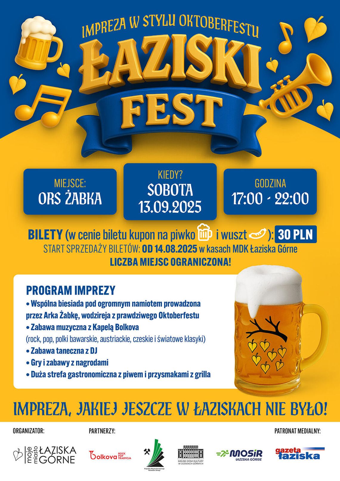 ŁAZISKI FEST, czyli Oktoberfest po śląsku