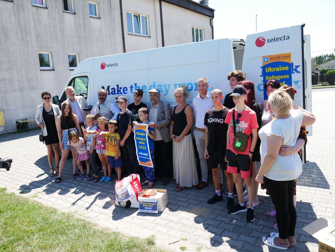 Muzułmanie pomagają uchodźcom z Ukrainy w Mikołowie