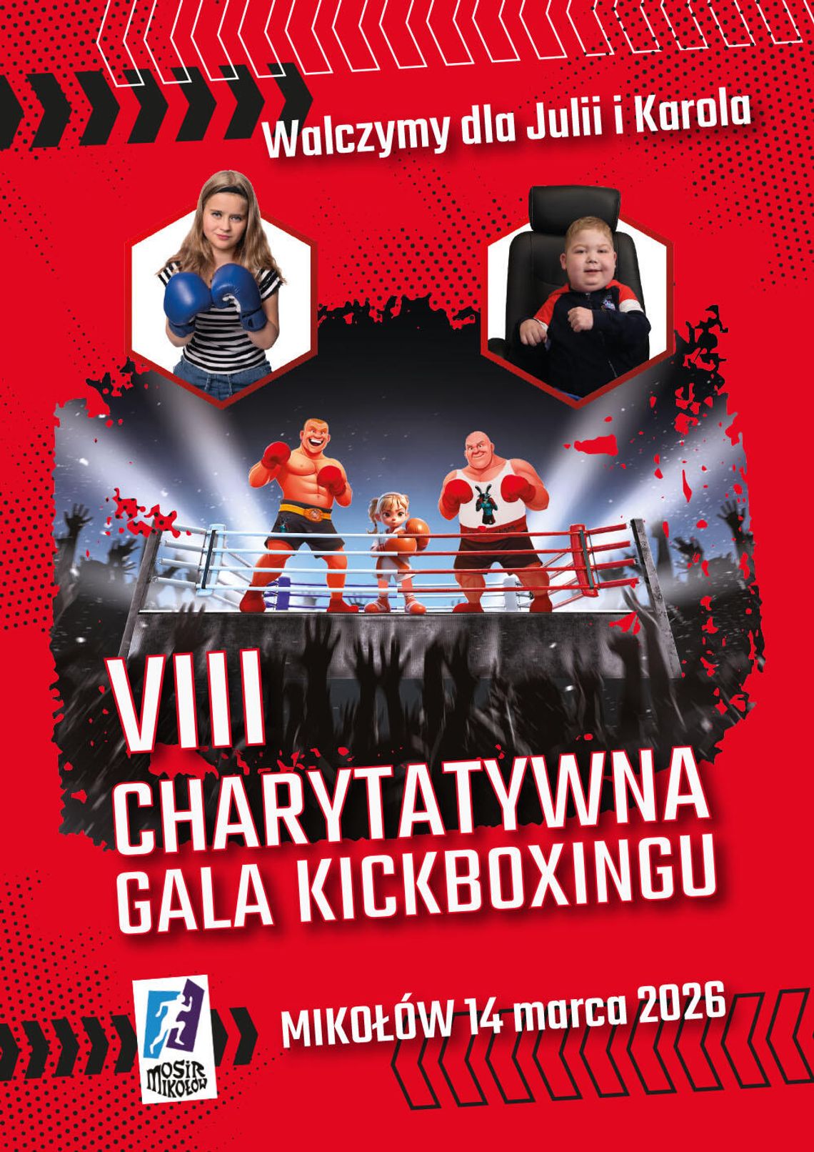 Nie tylko nokauty – kickbokserzy biją się w Mikołowie o dobro Nie tylko nokauty – kickbokserzy biją się w Mikołowie o dobro