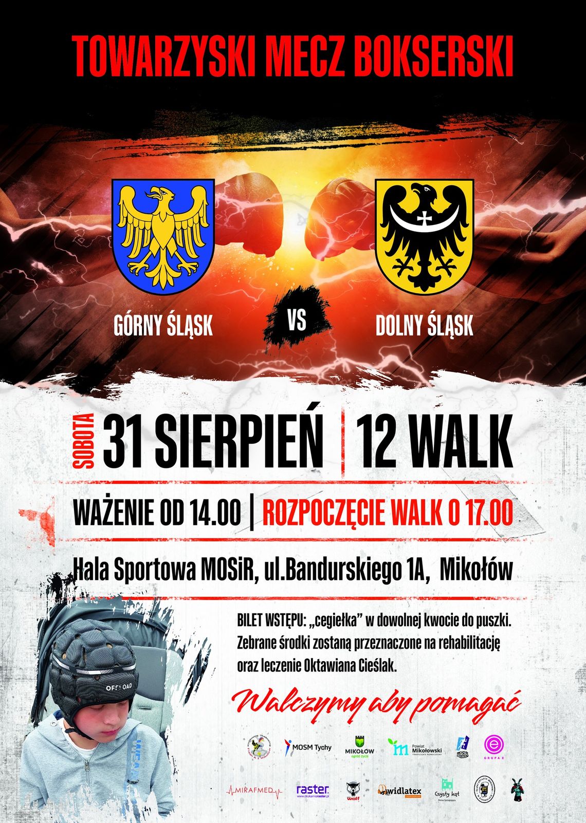 Skrzyżują pięści dla Oktawianka - Górny Śląsk vs Dolny Śląsk