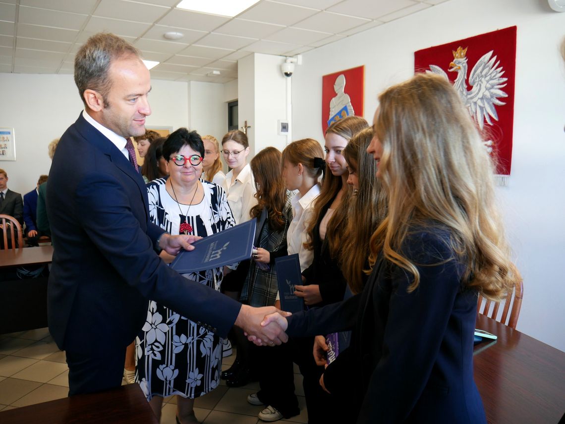 Stypendia Starosty Mikołowskiego przyznane