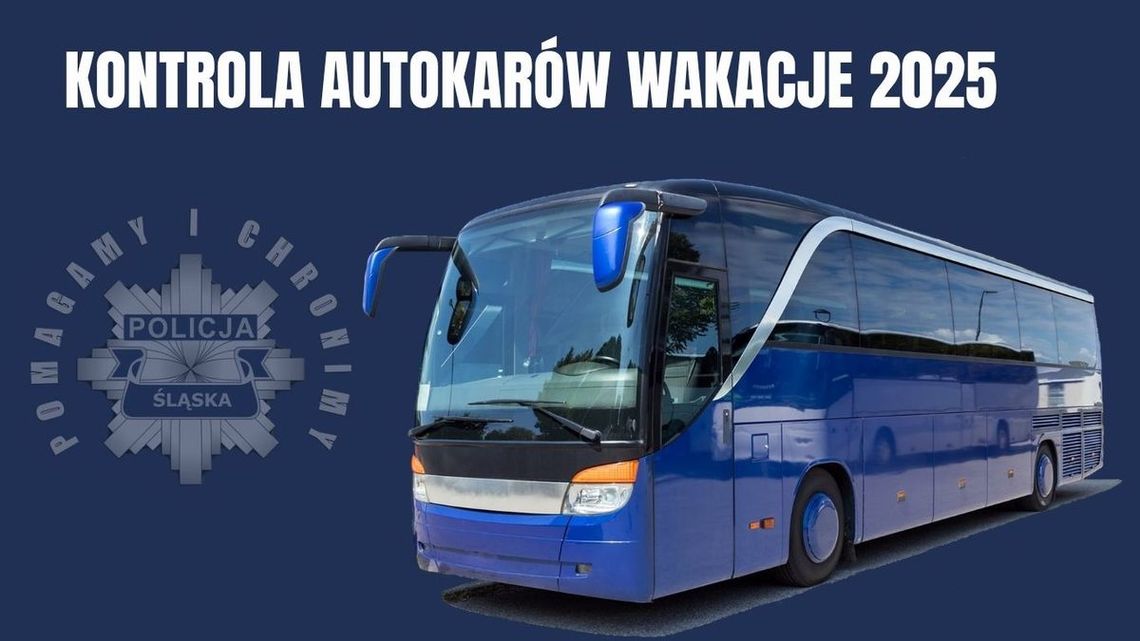 Wakacyjne kontrole autokarów