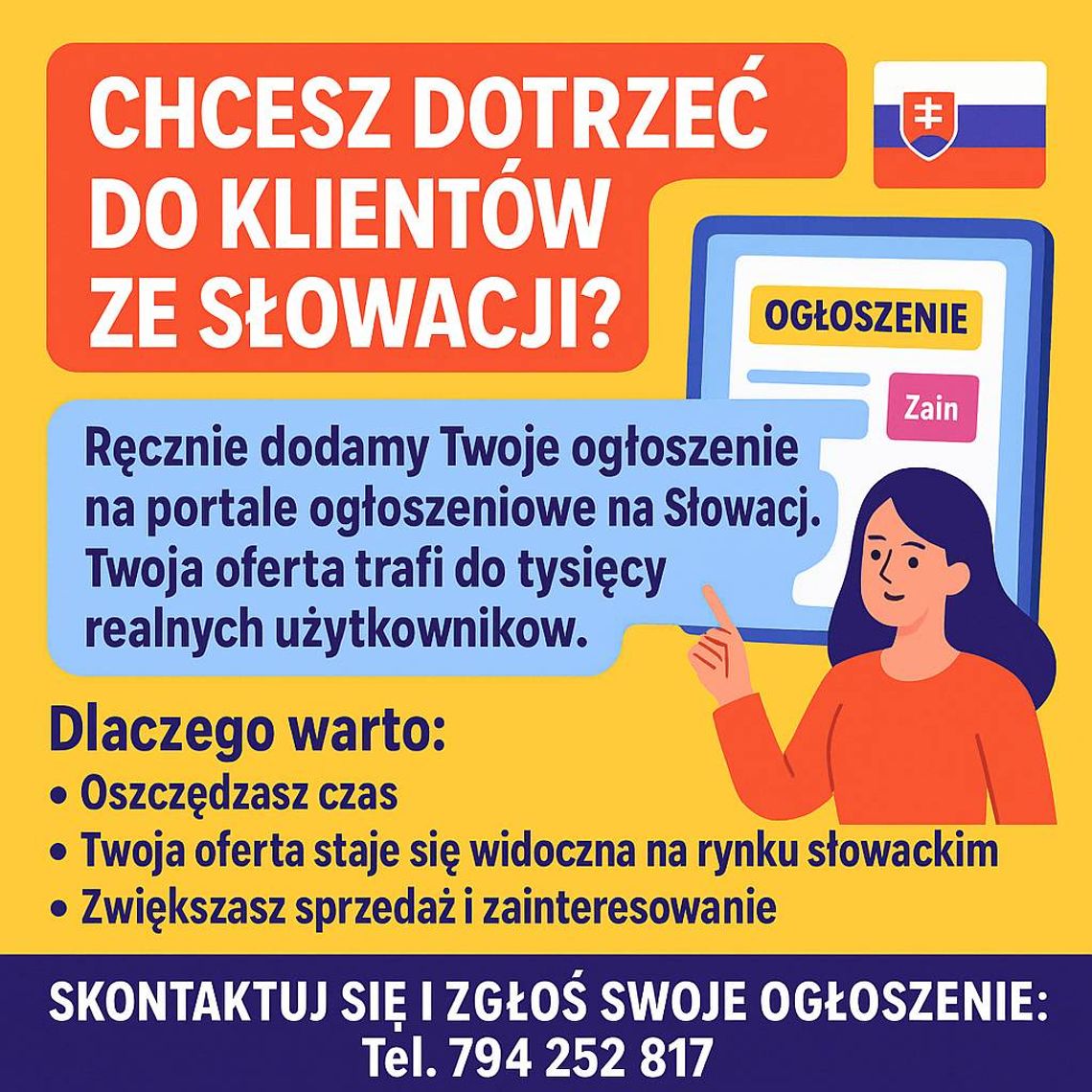 ogłoszenia na Słowacji - dotarcie do klientów słowackich ogłoszenia na Słowacji - dotarcie do klientów słowackich