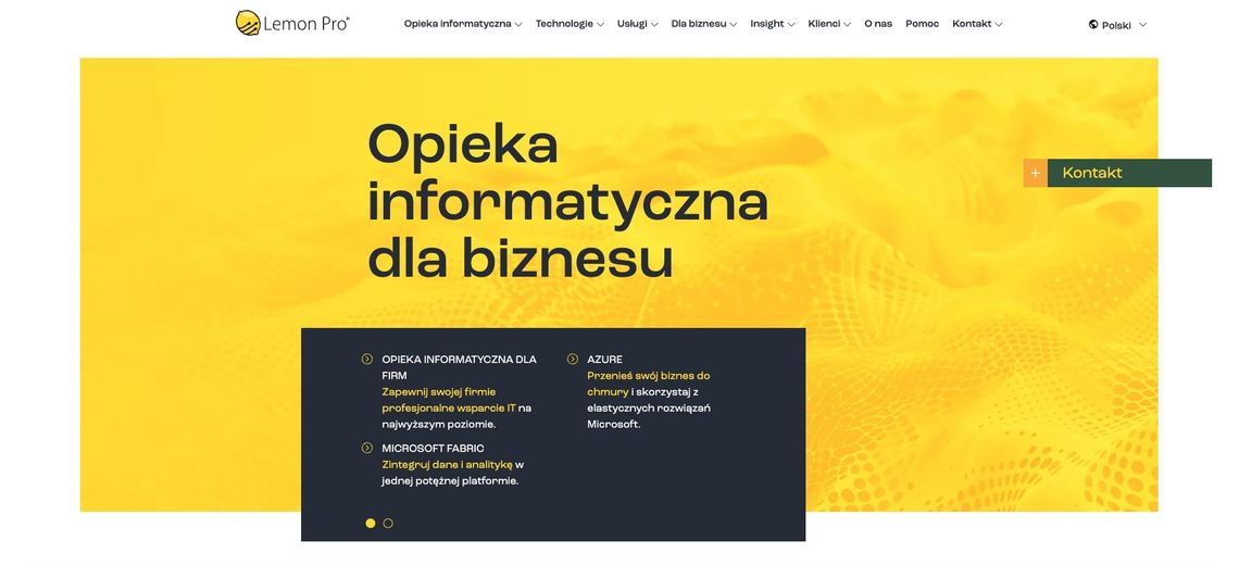 Lemon Pro: profesjonalne usługi IT dla firm