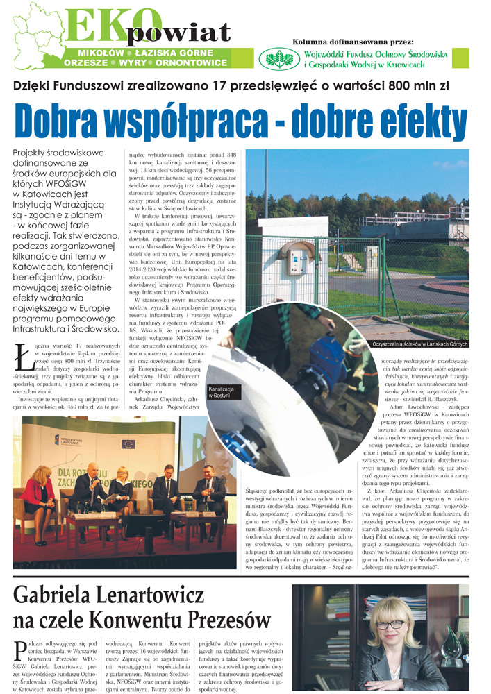 E-wydanie "Eko Powiat" - styczeń 2014 str. 1