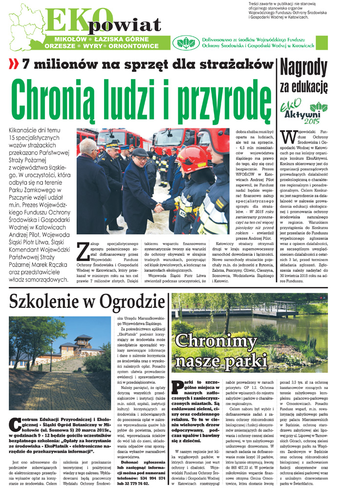 E-wydanie "Eko Powiat" - marzec 2015 str. 1