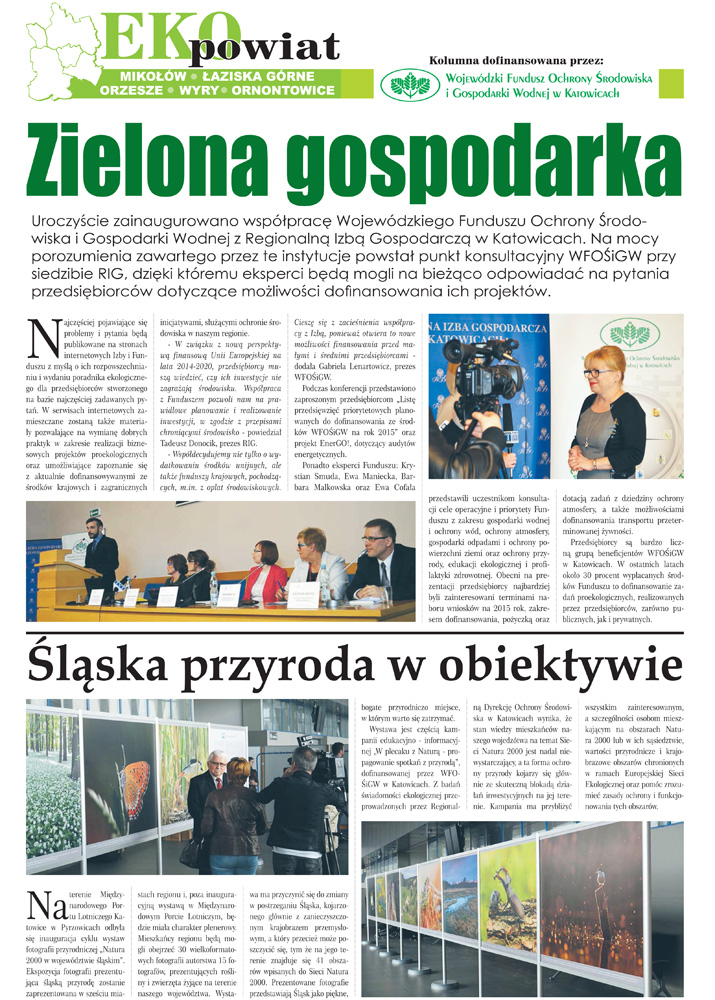 E-wydanie "Eko Powiat" - kwiecień 2014 str. 1
