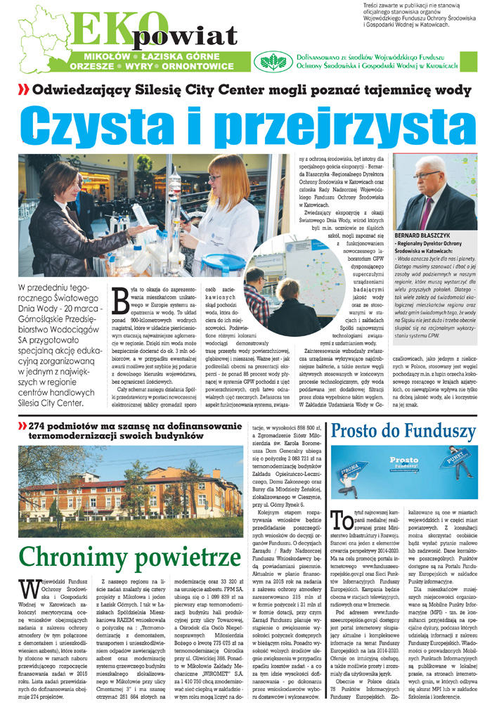 E-wydanie "Eko Powiat" - kwiecień 2015 str. 1