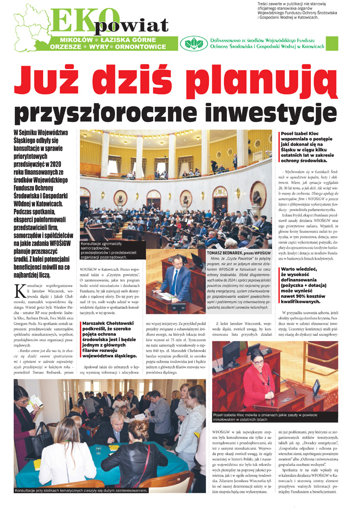 E-wydanie "Eko Powiat" - kwiecień 2019 str. 1