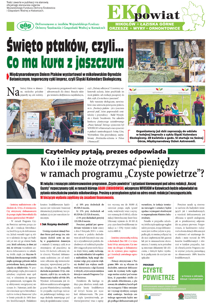 E-wydanie "Eko Powiat" - kwiecień 2019 str. 2