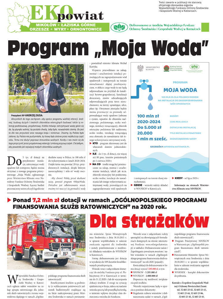 E-wydanie "Eko Powiat" - czerwiec 2020 str. 1