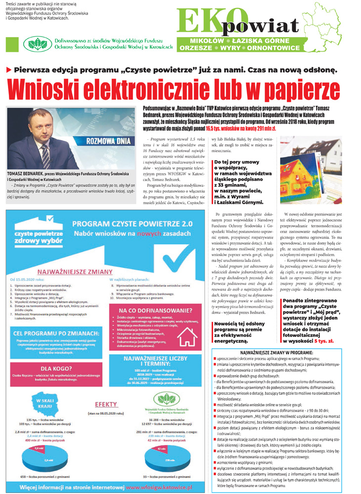 E-wydanie "Eko Powiat" - czerwiec 2020 str. 2