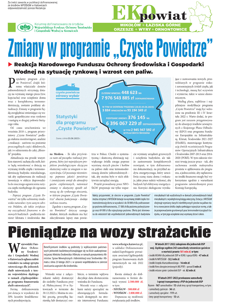 E-wydanie "Eko Powiat" - czerwiec 2022 str. 2