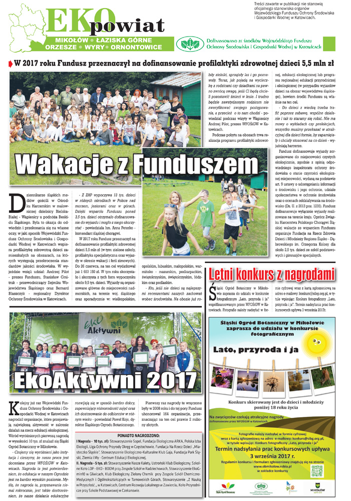 E-wydanie "Eko Powiat" - lipiec 2017 str. 1