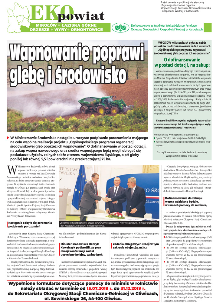 E-wydanie "Eko Powiat" - lipiec 2019 str. 1