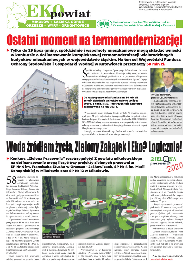 E-wydanie "Eko Powiat" - lipiec 2020 str. 1