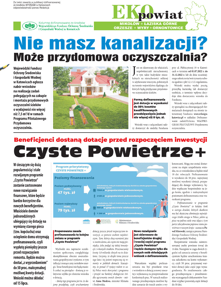E-wydanie "Eko Powiat" - lipiec 2022 str. 2