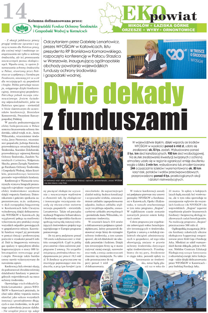 E-wydanie "Eko Powiat" - sierpień 2013 str. 1