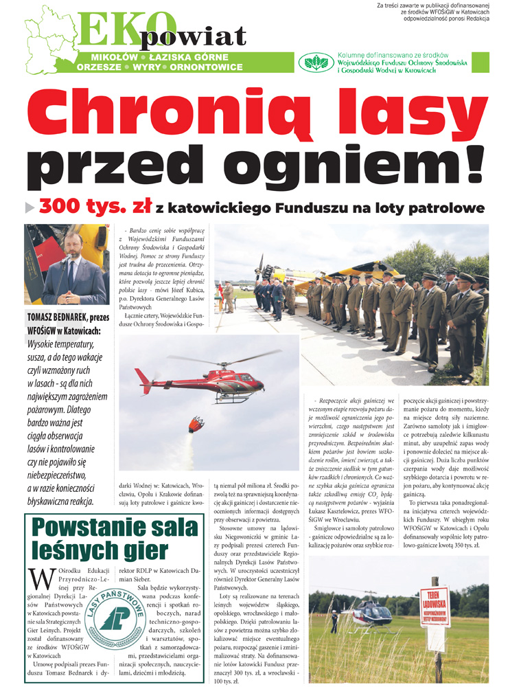 E-wydanie "Eko Powiat" - sierpień 2021 str. 1