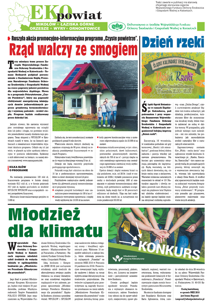 E-wydanie "Eko Powiat" - wrzesień 2018 str. 1