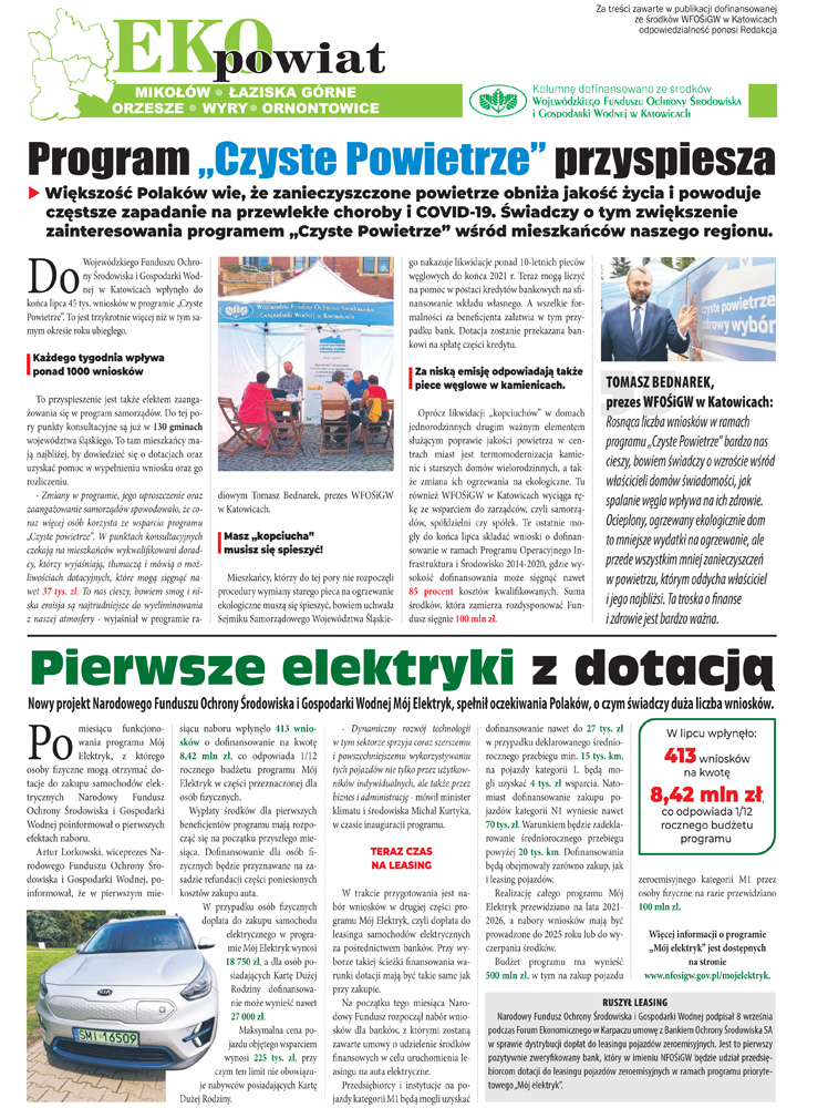 E-wydanie "Eko Powiat" - wrzesień 2021 str. 1