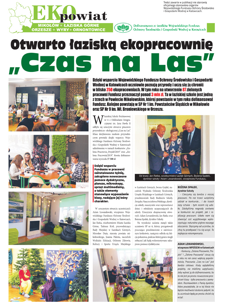 E-wydanie "Eko Powiat" - październik 2019 str. 1