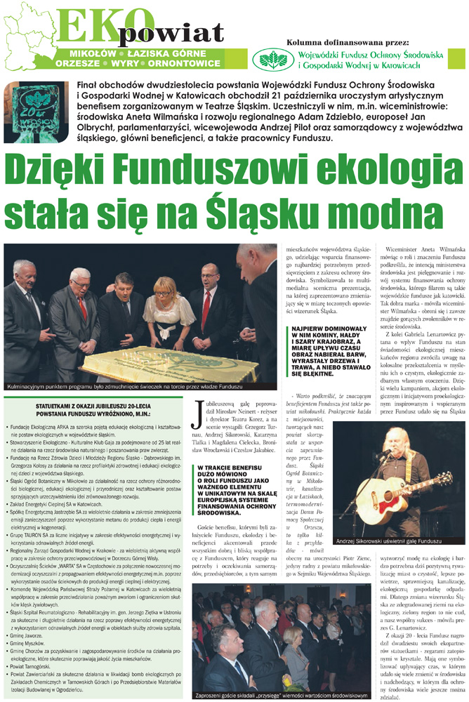 E-wydanie "Eko Powiat" - listopad 2013 str. 1