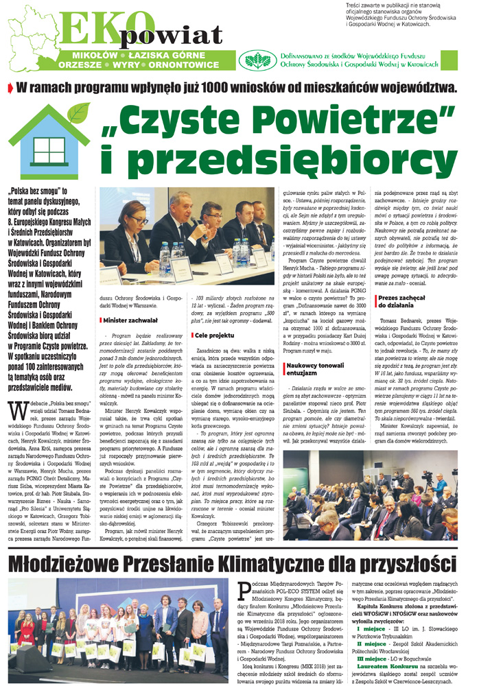 E-wydanie "Eko Powiat" - listopad 2018 str. 1