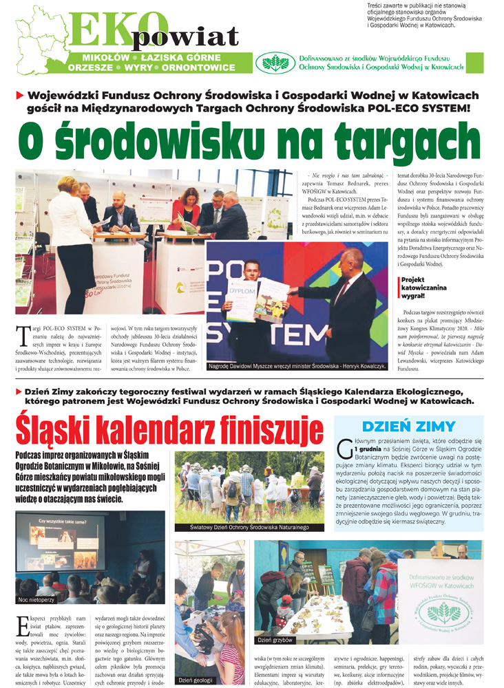 E-wydanie "Eko Powiat" - listopad 2019 str. 1