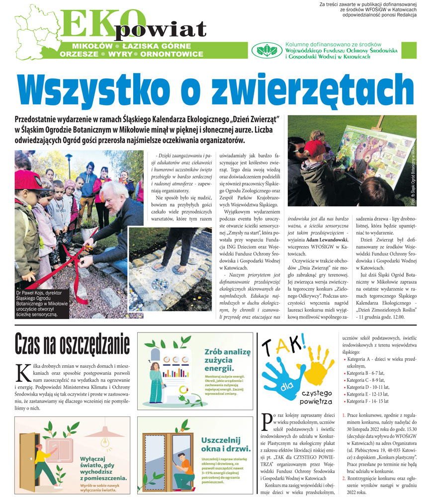 E-wydanie "Eko Powiat" - listopad 2022 str. 1