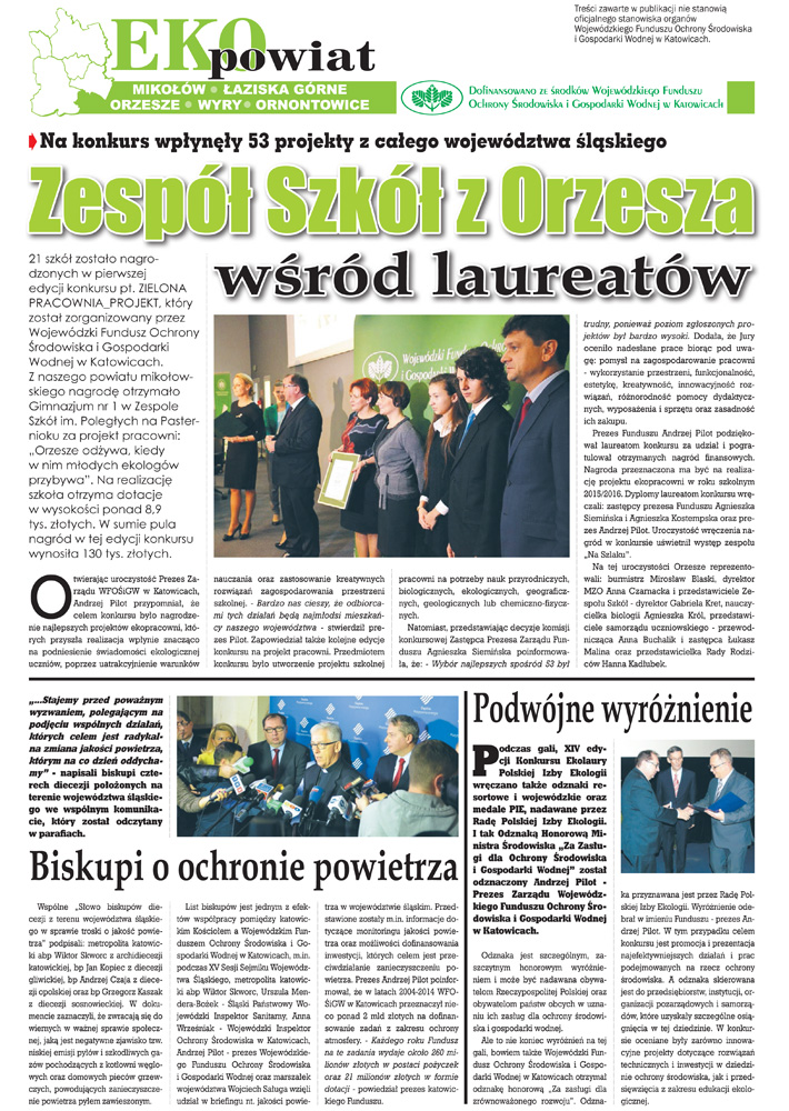 E-wydanie "Eko Powiat" - grudzień 2015 str. 1