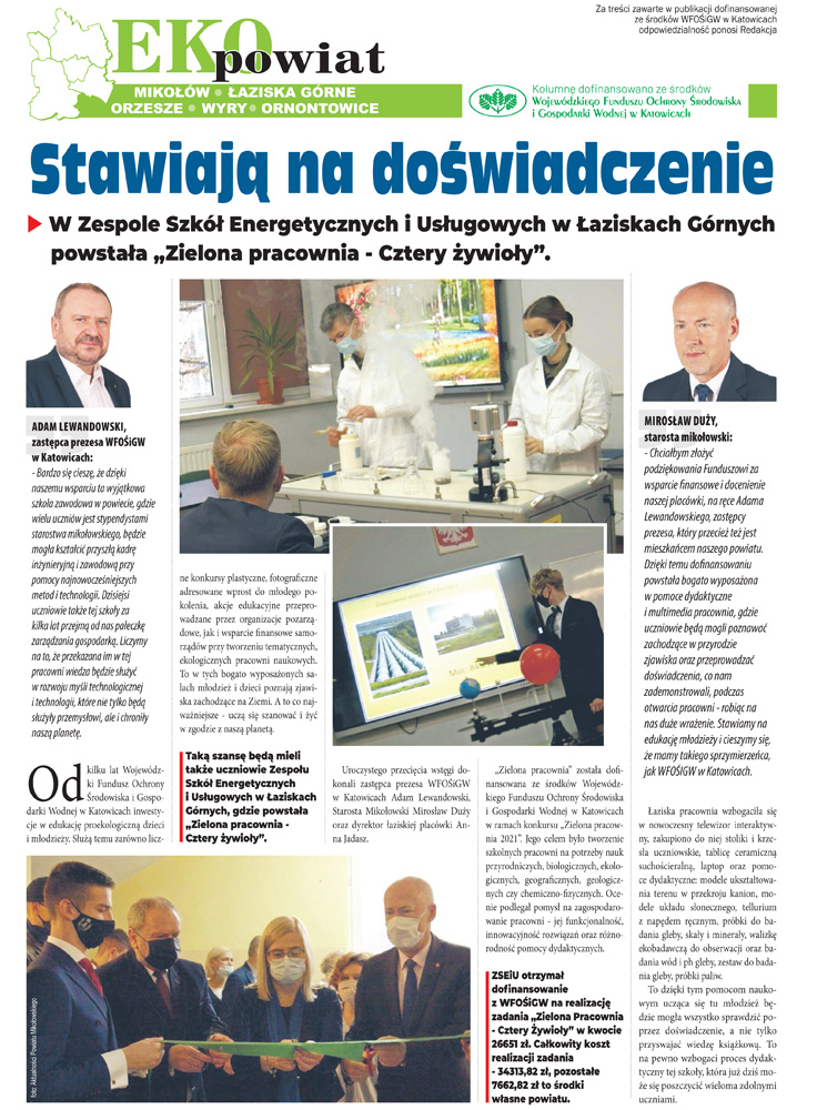 E-wydanie "Eko Powiat" - grudzień 2021 str. 1