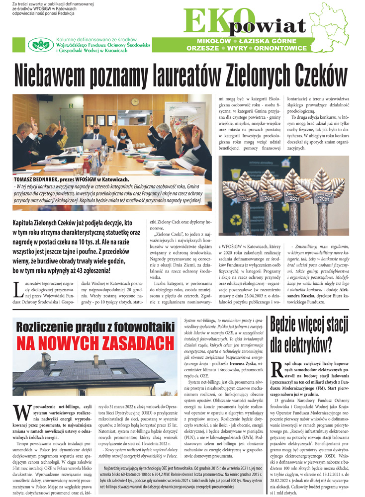 E-wydanie "Eko Powiat" - grudzień 2021 str. 2