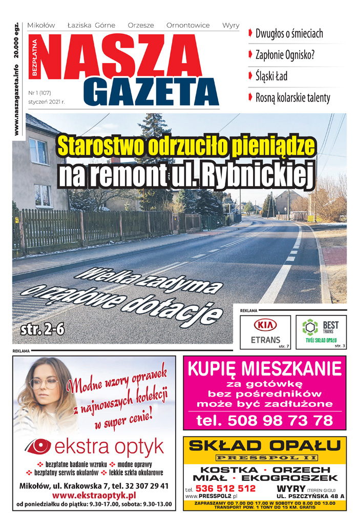 E-wydanie "Nasza Gazeta" - styczeń 2021