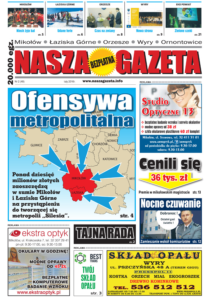 E-wydanie "Nasza Gazeta" - luty 2016