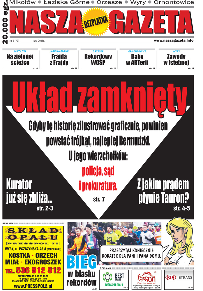 E-wydanie "Nasza Gazeta" - luty 2018