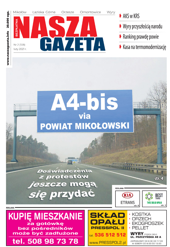 E-wydanie "Nasza Gazeta" - luty 2021